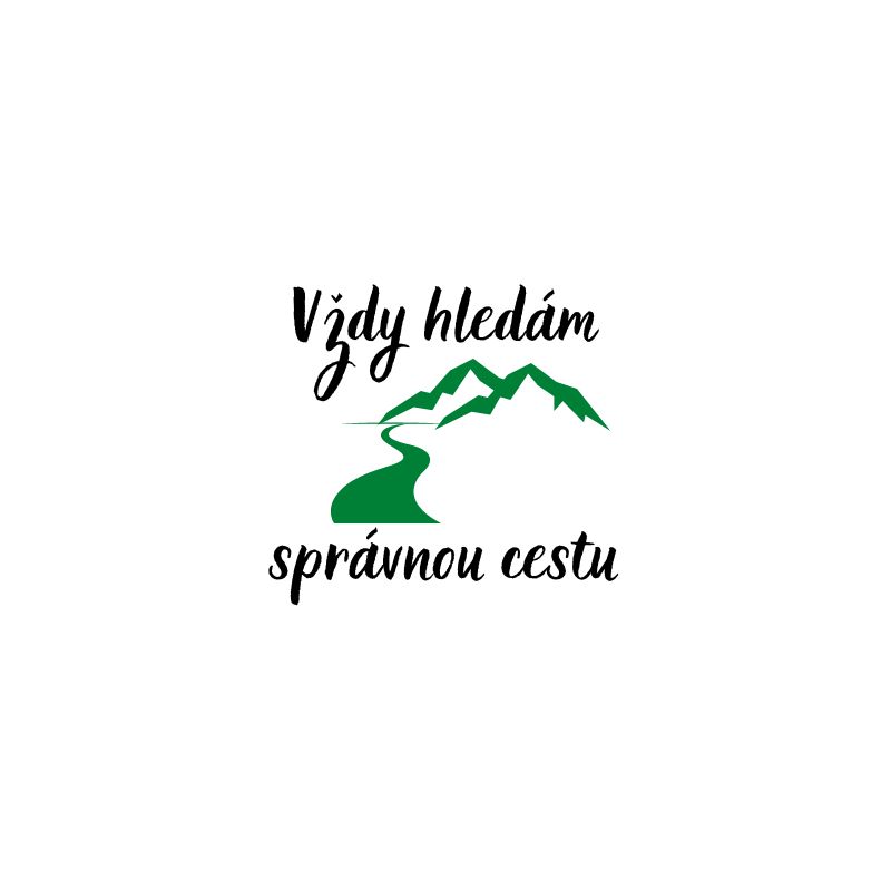 Dámské tričko UNLOCKED - hory a cesta